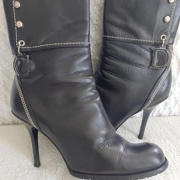 dior boot heels